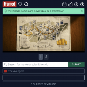 schermata Framed